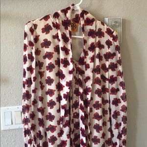 Tory Burch Bow Blouse